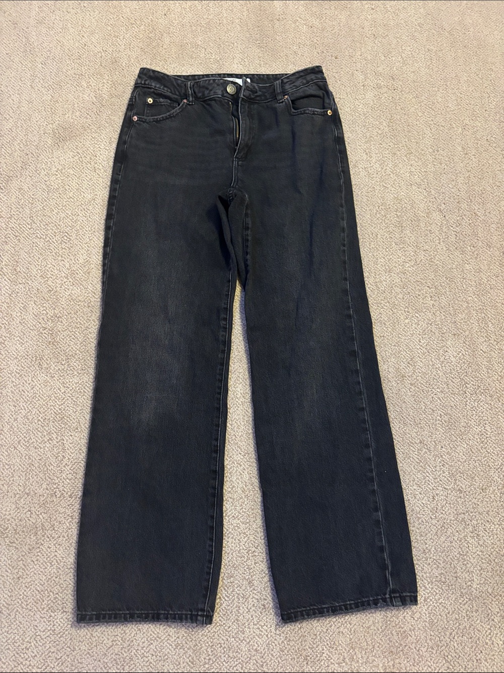 Garage Women’s Straight Leg Jeans in Black